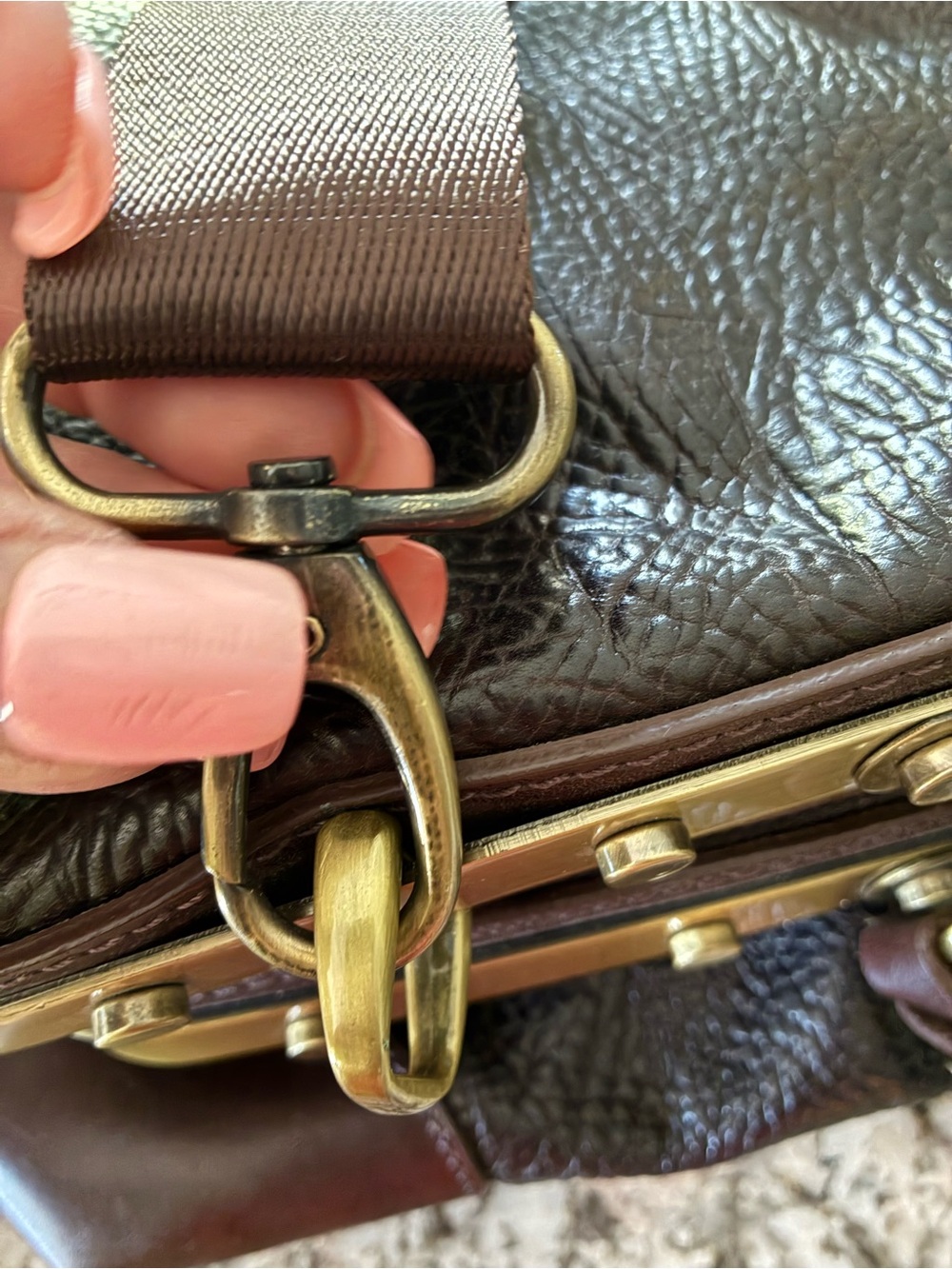 ESTRO LEATHER BAG! Absolutely Gorgeous! 25 x 15. 🧳100% Leather MADE IN ITALY! 🇮🇹 - Picture 7 of 12